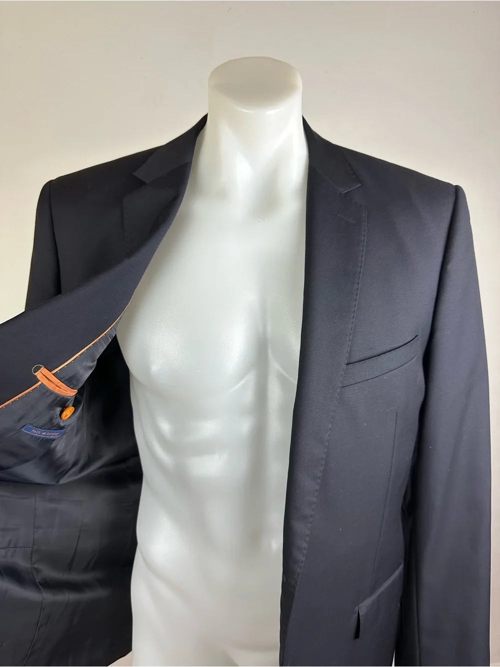 Men's Black Sport Coat Blazer - Classic Tailored Style